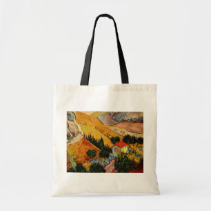 Bolso De Tela Vincent van Gogh - Paisaje, Casa y Payaso