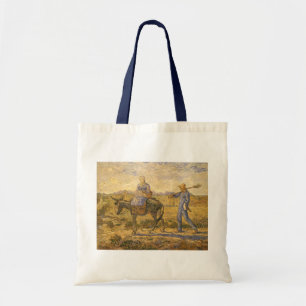Bolso De Tela Vincent van Gogh - Pareja de campesinos yendo al t