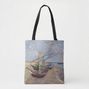 Bolso De Tela Vincent van Gogh - Pescadores en la playa