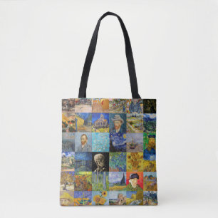 Bolso De Tela Vincent van Gogh - Piquetas maestras del mosaico