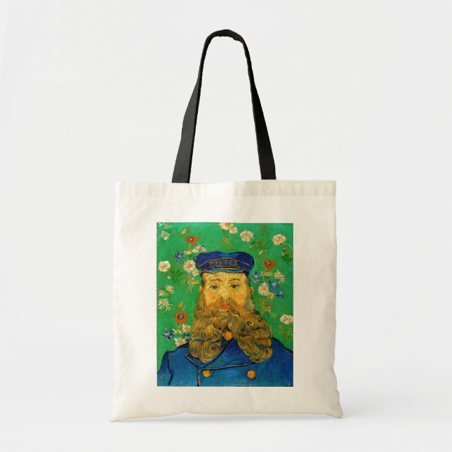 Bolso De Tela Vincent Van Gogh - Postman Joseph Roulin (Frente)