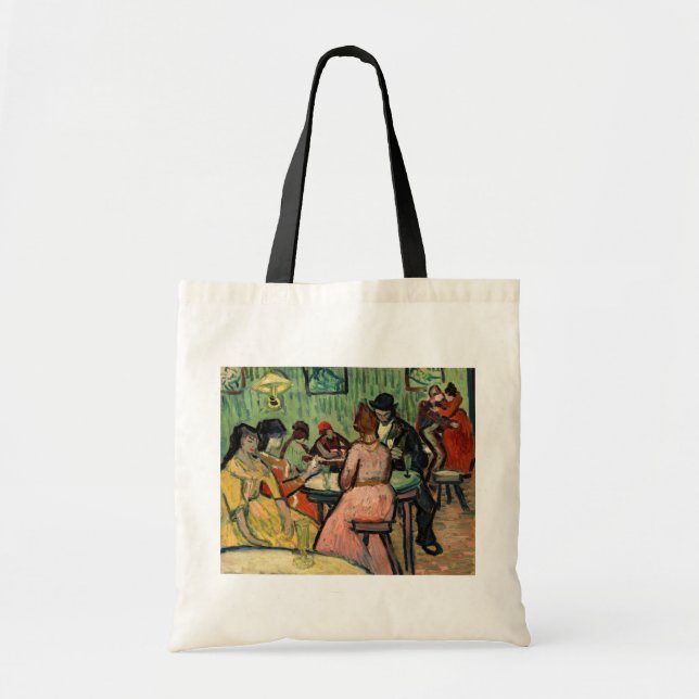 Bolso De Tela Vincent van Gogh - The Brothel (Frente)