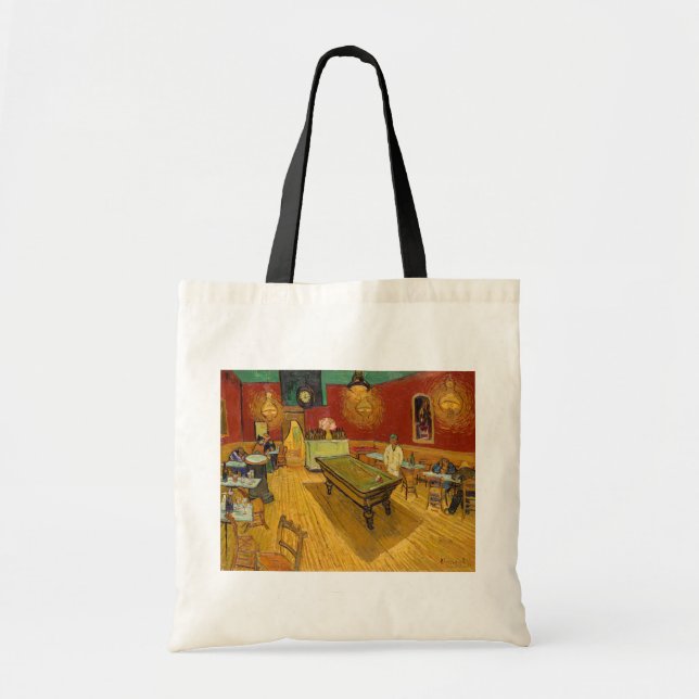 Bolso De Tela Vincent van Gogh - The Night Cafe (Frente)