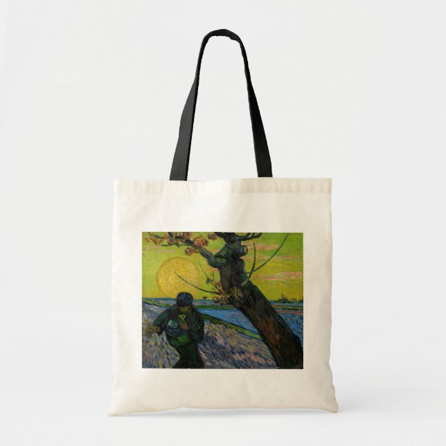 Bolso De Tela Vincent van Gogh - The Sower (Frente)