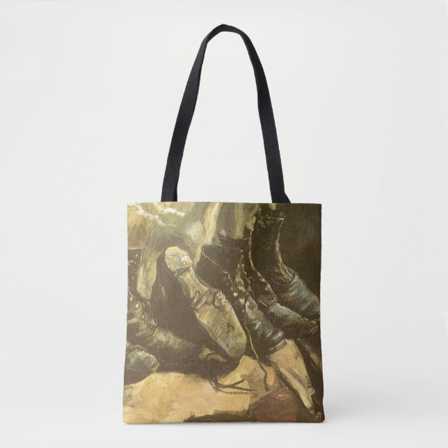 Bolso De Tela Vincent van Gogh - Todavía la vida tres pares de z (Anverso)
