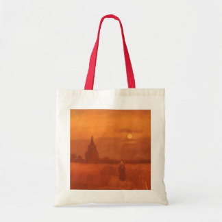 Bolso De Tela Vincent van Gogh - Torre vieja en los campos