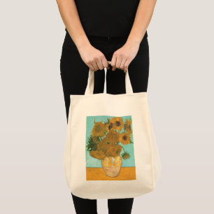 Bolso De Tela Vincent van Gogh - Vase con doce girasoles