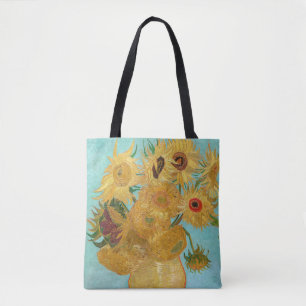 Bolso De Tela Vincent Van Gogh - Vase con doce girasoles