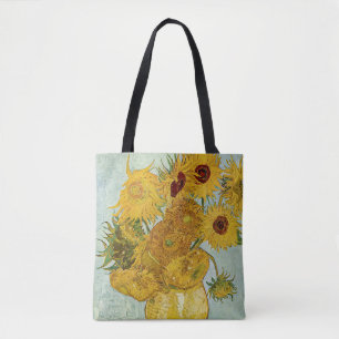 Bolso De Tela Vincent Van Gogh - Vase con doce girasoles