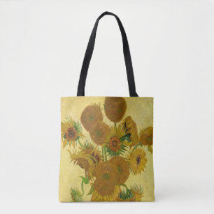 Bolso De Tela Vincent van Gogh - Vase con quince girasoles