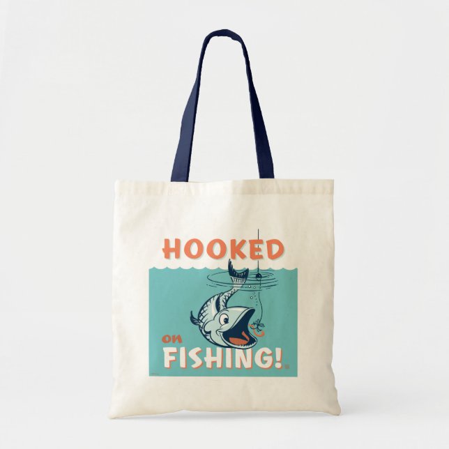 Bolso De Tela Vinculado a la pesca (Frente)