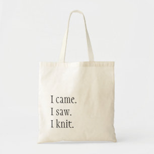 Bolso De Tela Vine. Vi. Hago punto