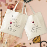 Bolso De Tela Vino antes de jurar a empleada doméstica que nombr<br><div class="desc">Vino antes de jurar a empleada de honor ducha de novia. El letterinf para Vino antes de Vows en la parte delantera y Maid of Honor en la parte posterior están en un set de guión elegante - otros roles también están disponibles en esta colección. El resto del texto que...</div>