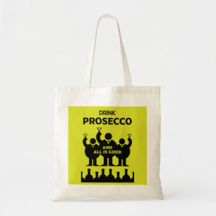 Bolso De Tela Vino espumoso de Prosecco italiano