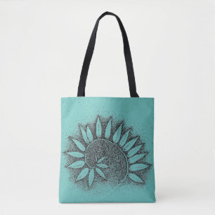 Bolso De Tela Vino fibonacci