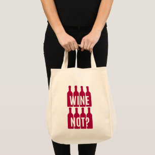 Bolso De Tela Vino no