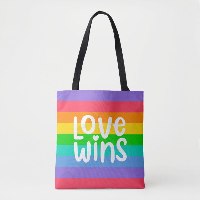 Bolso De Tela Vinos de amor (Anverso)