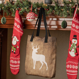 Bolso De Tela Vintaga Beauty Wood & Deer