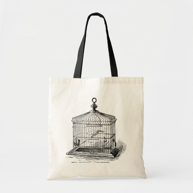 Bolso De Tela Vintage (Frente)