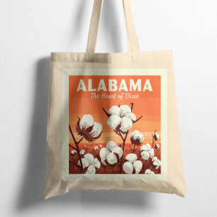 Bolso De Tela Vintage Alabama