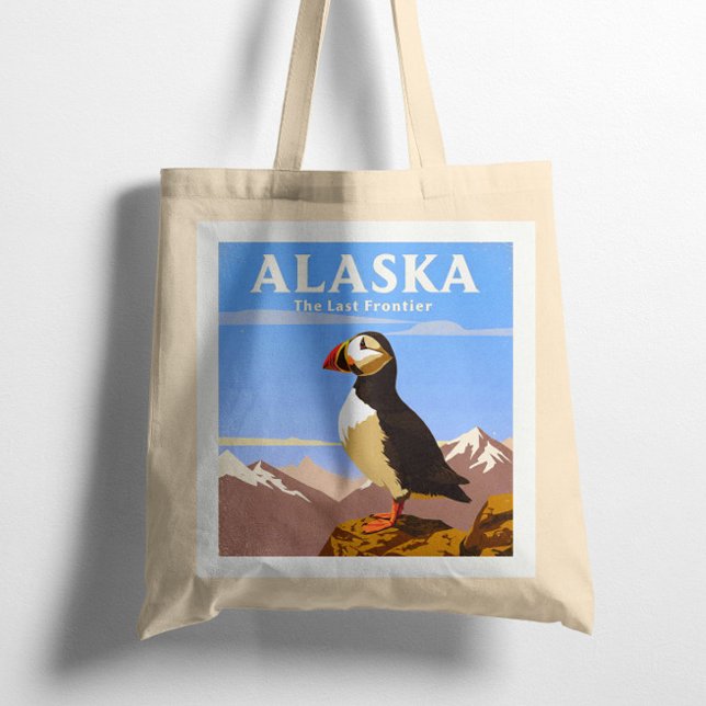 Bolso De Tela Vintage Alaska (Subido por el creador)