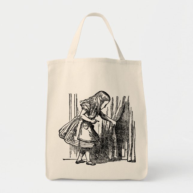 Bolso De Tela Vintage Alice (Frente)