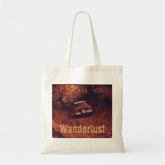 Bolso De Tela Vintage Americana Wanderlust