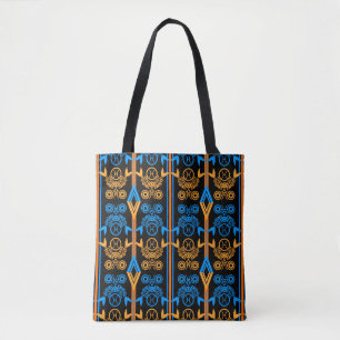 Bolso De Tela Vintage arábiga retro ornamental sin mar