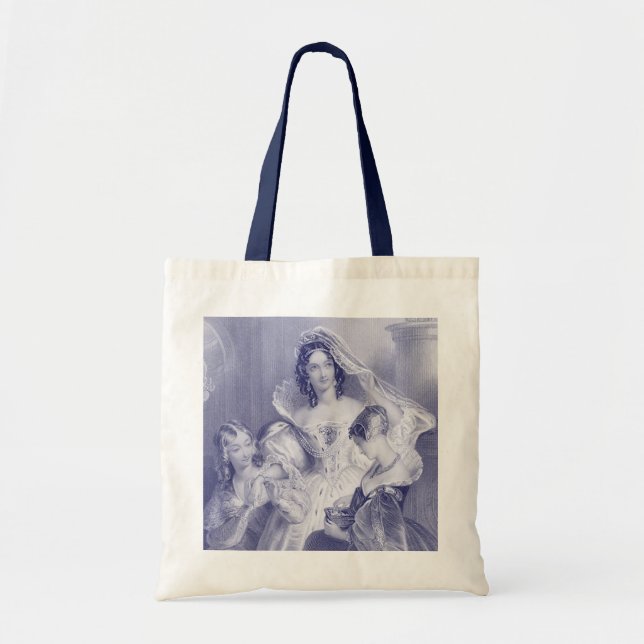 Bolso De Tela Vintage Bride (Frente)