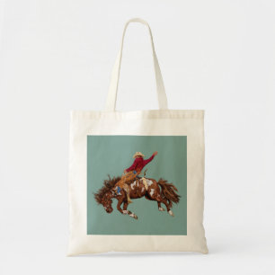Bolso De Tela Vintage bronco rider