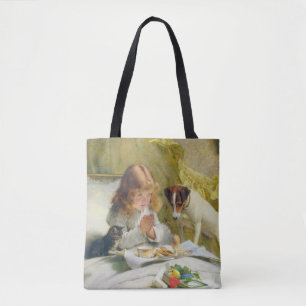 Bolso De Tela Vintage Charles Burton Barber Suspense
