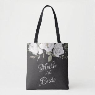 Bolso De Tela Vintage Cherish White Floral Mother of Bride