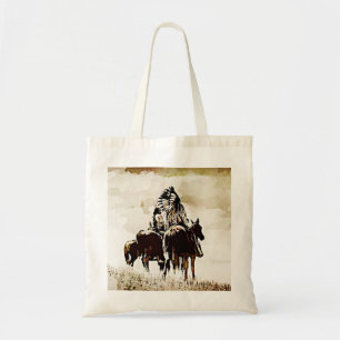 Bolso De Tela Vintage Cheyenne Warriors Grunge Tote Bag