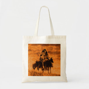 Bolso De Tela Vintage Cheyenne Warriors Grunge Tote Bag