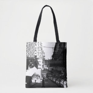 Bolso De Tela Vintage China Carros de Hong Kong
