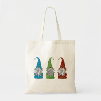 Bolso De Tela Vintage Christmas Elf