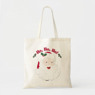 Bolso De Tela Vintage Christmas Santa Ho, Ho, Ho!