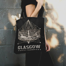Bolso De Tela Vintage City Chambers