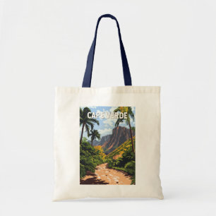 Bolso De Tela Vintage de arte de viajes de Ilustracion de Cabo V