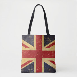 Bolso De Tela Vintage de la bandera británica Jack