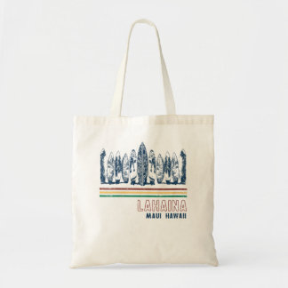 Bolso De Tela Vintage de surf Hawai Lahaina Maui para mujeres 1