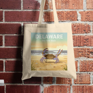 Bolso De Tela Vintage Delaware