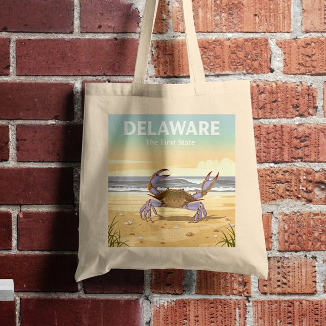 Bolso De Tela Vintage Delaware (Subido por el creador)