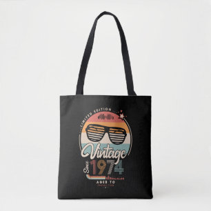 Bolso De Tela Vintage desde 1974 tote bag
