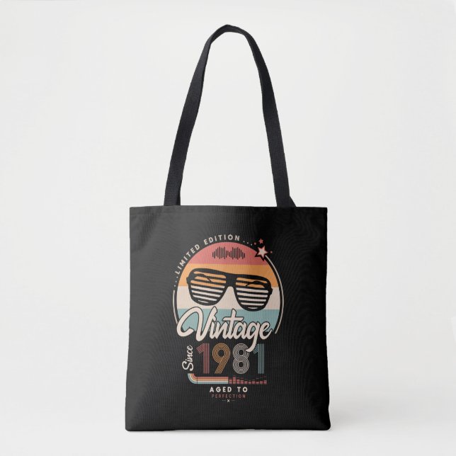Bolso De Tela Vintage desde 1981 (Anverso)