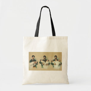 Bolso De Tela Vintage Día del Padre Victoriano, ¡son trillizos!