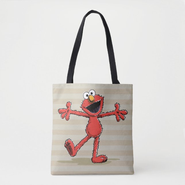 Bolso De Tela Vintage Elmo (Anverso)