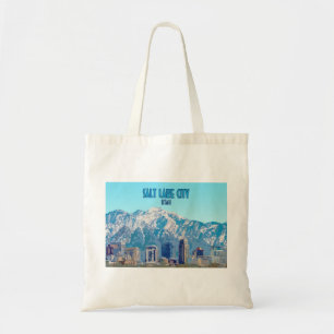 Bolso De Tela Vintage en el centro de Utah en Salt Lake City