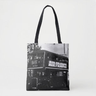 Bolso De Tela Vintage England Londres bus de dos pisos