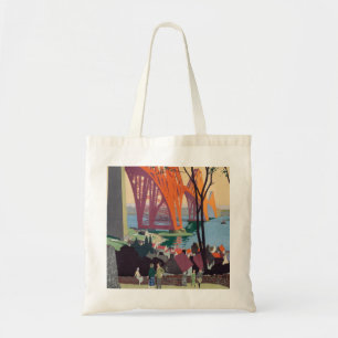 Bolso De Tela Vintage Forth Bridge Scotland Tote Bag